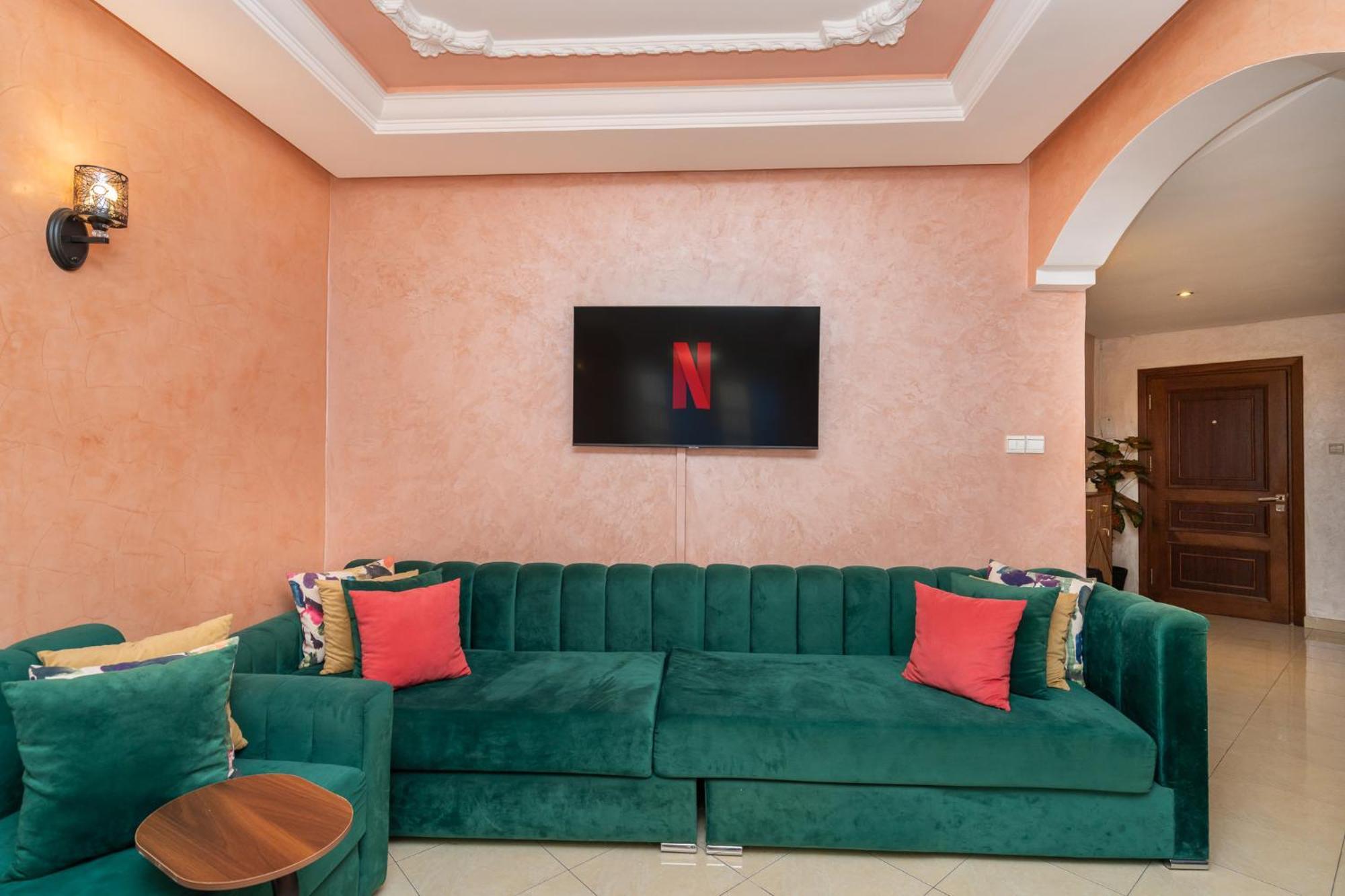 Appartement 2 Chambres Pres De La Corniche 丹吉尔 外观 照片