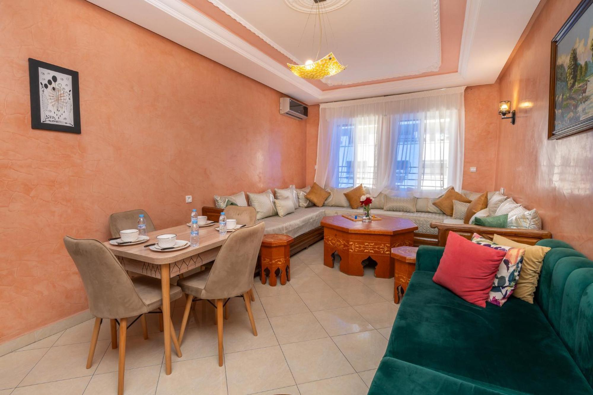 Appartement 2 Chambres Pres De La Corniche 丹吉尔 外观 照片