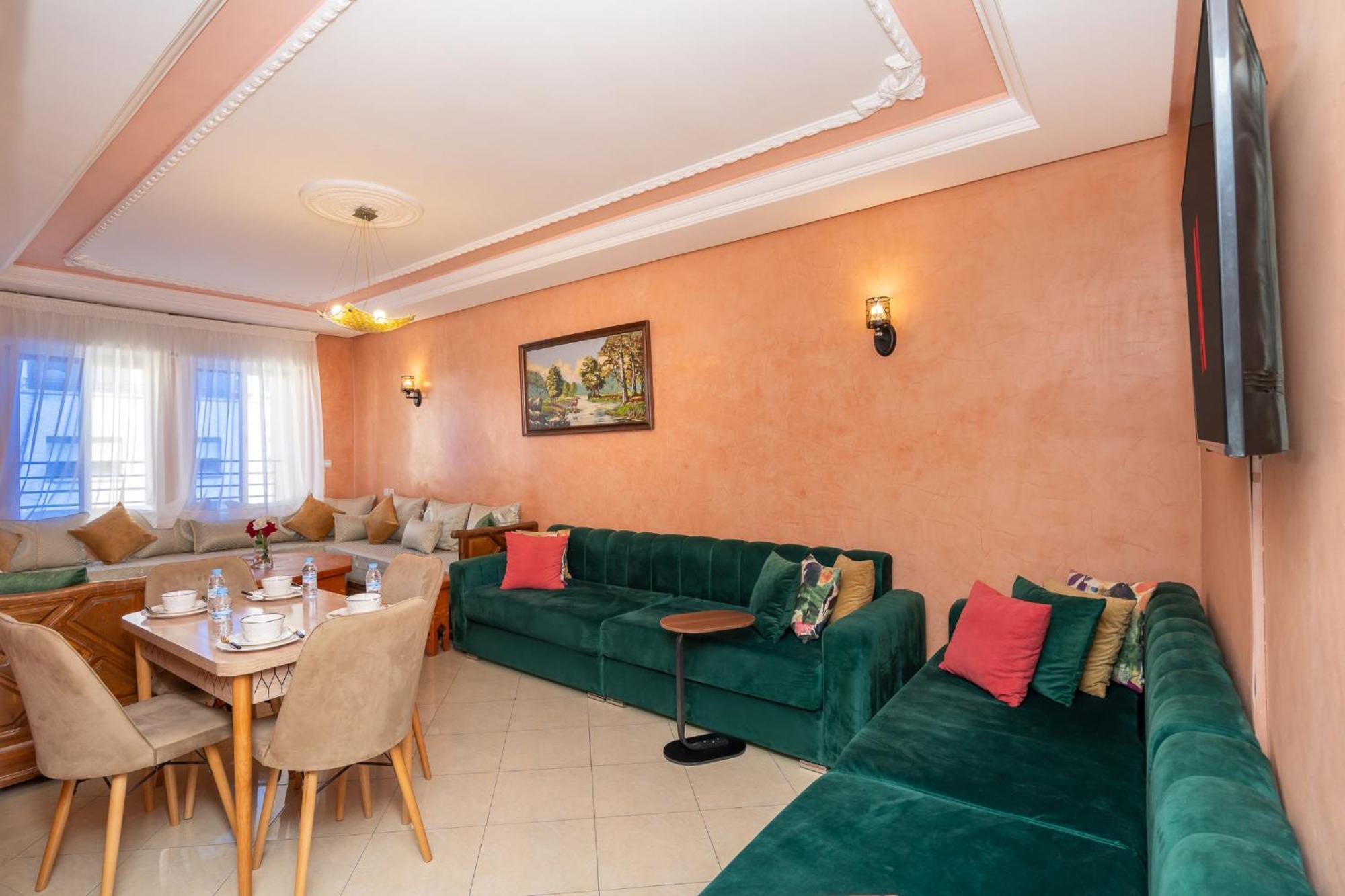 Appartement 2 Chambres Pres De La Corniche 丹吉尔 外观 照片